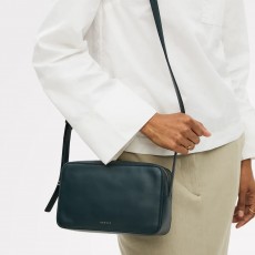 Radley Duchess Close Small Ziptop Crossbody Teal Radley Duchess Close Small Ziptop Crossbody Teal