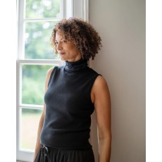 Chalk Posy Roll Neck Top Chalk Posy Roll Neck Top