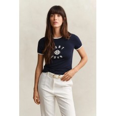 Gant Slim Ss Ringer T-Shirt Gant Slim Ss Ringer T-Shirt
