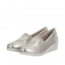 Rieker Metallic Slip on Shoe Rieker Metallic Slip on Shoe