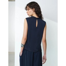 French Connection Damasco Air Flow Slvlss Top French Connection Damasco Air Flow Slvlss Top