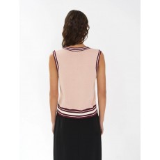 French Connection Junie Knit Button Through Vest French Connection Junie Knit Button Through Vest