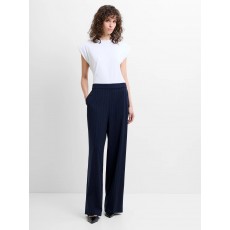 French Connection Alia Pinstripe Button Detail Trousers French Connection Alia Pinstripe Button Detail Trousers