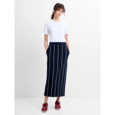 French Connection Sunday Sweat Striped Midi Skirt French Connection Sunday Sweat Striped Midi Skirt