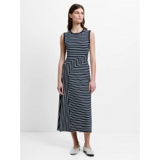 French Connection Kyra Jersey Stripd Slvls Midi Dress French Connection Kyra Jersey Stripd Slvls Midi Dress