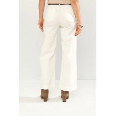 Numph Parisan Cropped Twill Trousers Numph Parisan Cropped Twill Trousers
