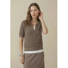 Fynch Hatton Shortsleeve Pointelle Fynch Hatton Shortsleeve Pointelle