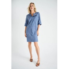 Marie Mero Straight and wide denim dress Marie Mero Straight and wide denim dress