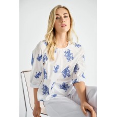 Marie Mero Shirt with embroidered flowers Marie Mero Shirt with embroidered flowers