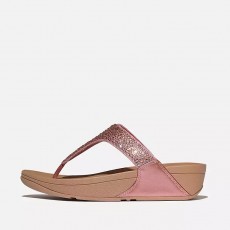FitFlop Lulu Crystal Mix Metallic Toe Post Sandal FitFlop Lulu Crystal Mix Metallic Toe Post Sandal