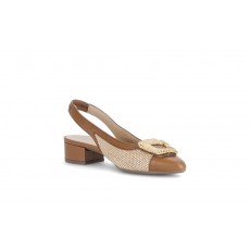 Gabor Contrast Slingback Shoe Gabor Contrast Slingback Shoe