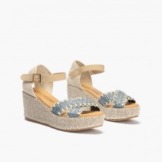 Pitillos Wedged Sandal Pitillos Wedged Sandal