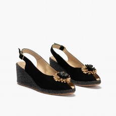 Pitillos Flower Slingback Shoe Pitillos Flower Slingback Shoe
