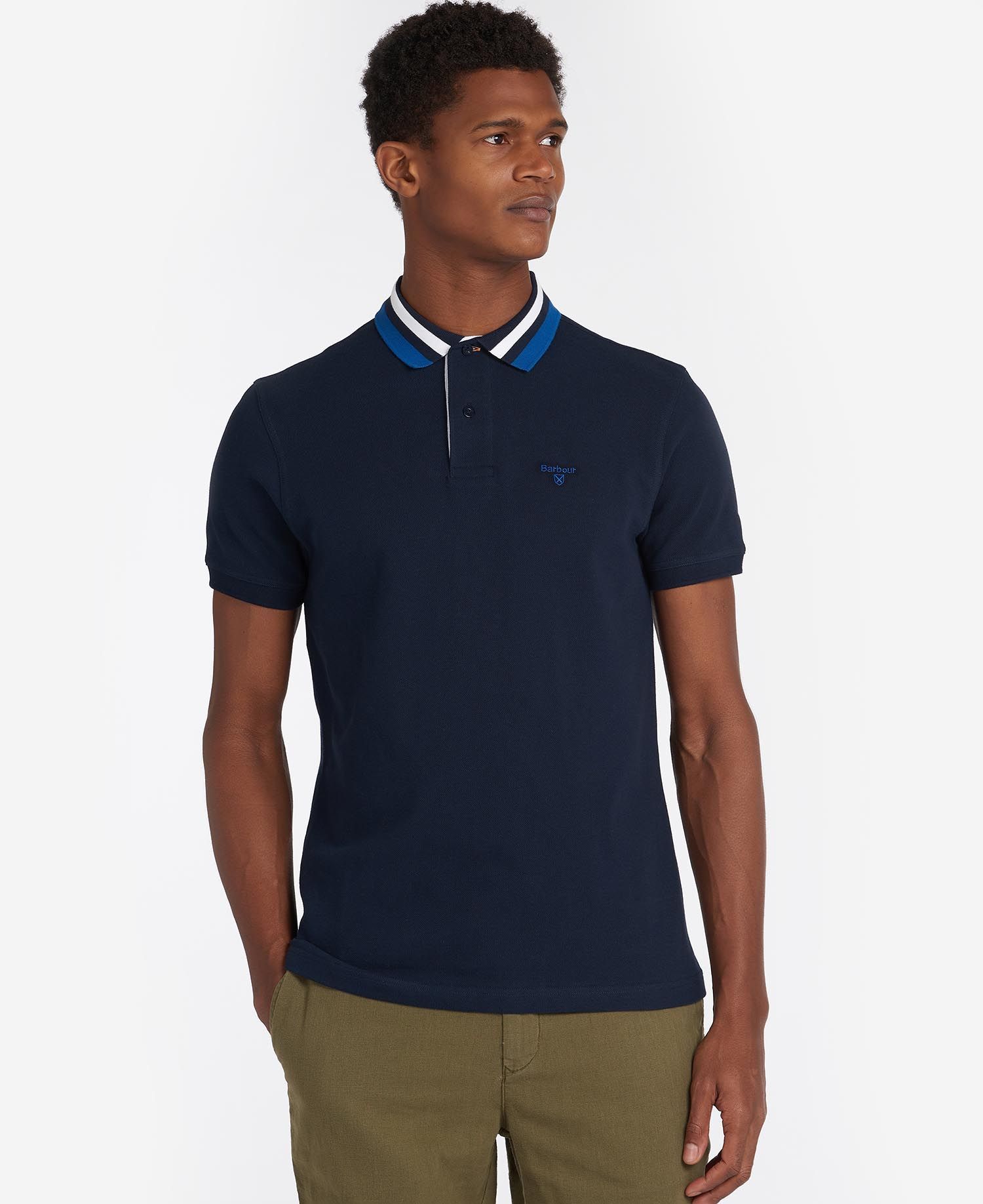 Barbour Hawkeswater Tipped Polo - Polo Shirts - Barbours