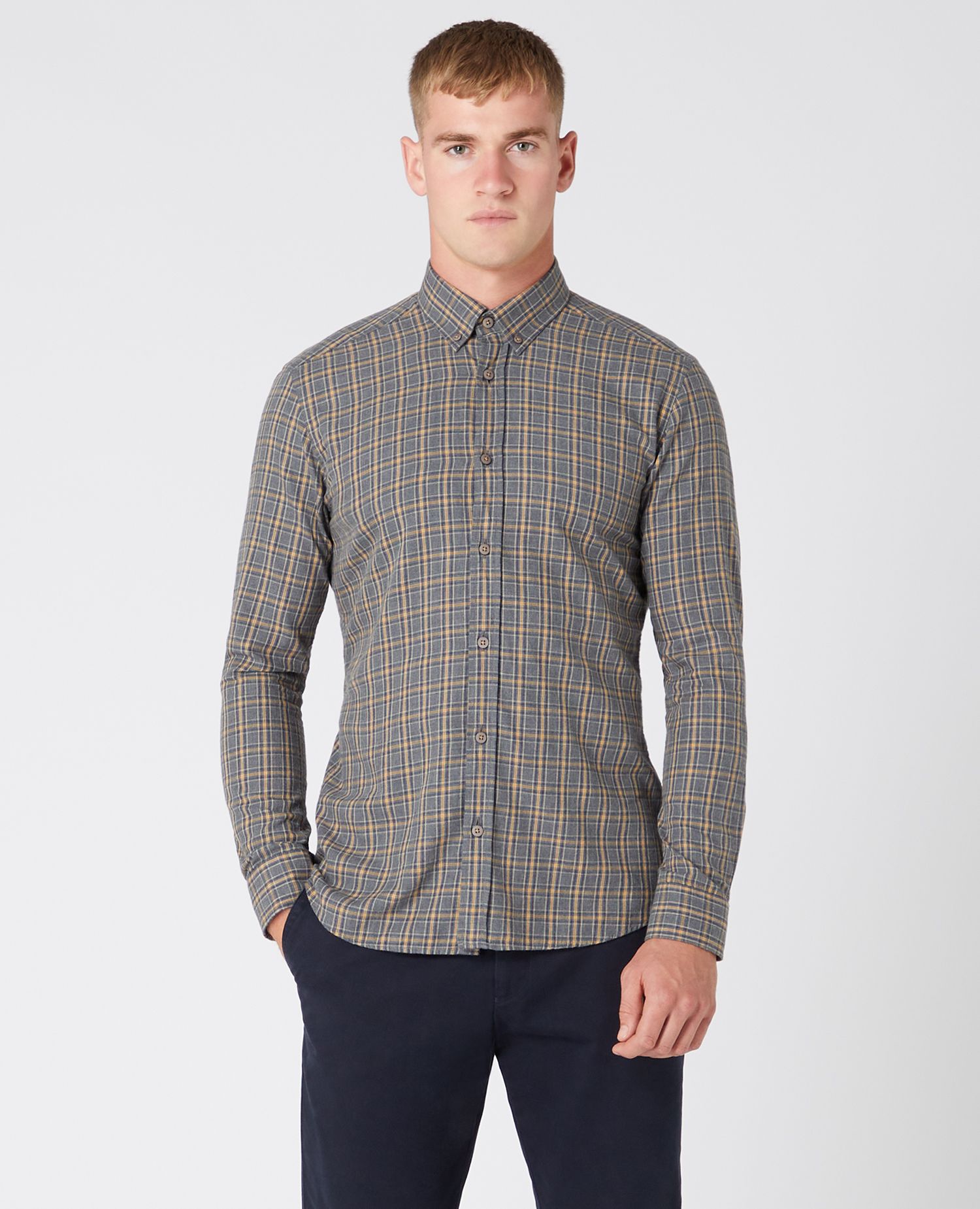 Remus Uomo Rome Long Sleeve Shirt - Formal - Barbours