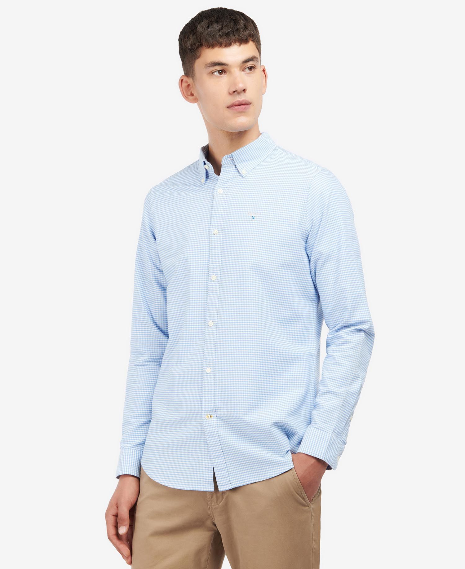 Barbour Gingham Oxford Tailored Shirt - Shirts - Barbours