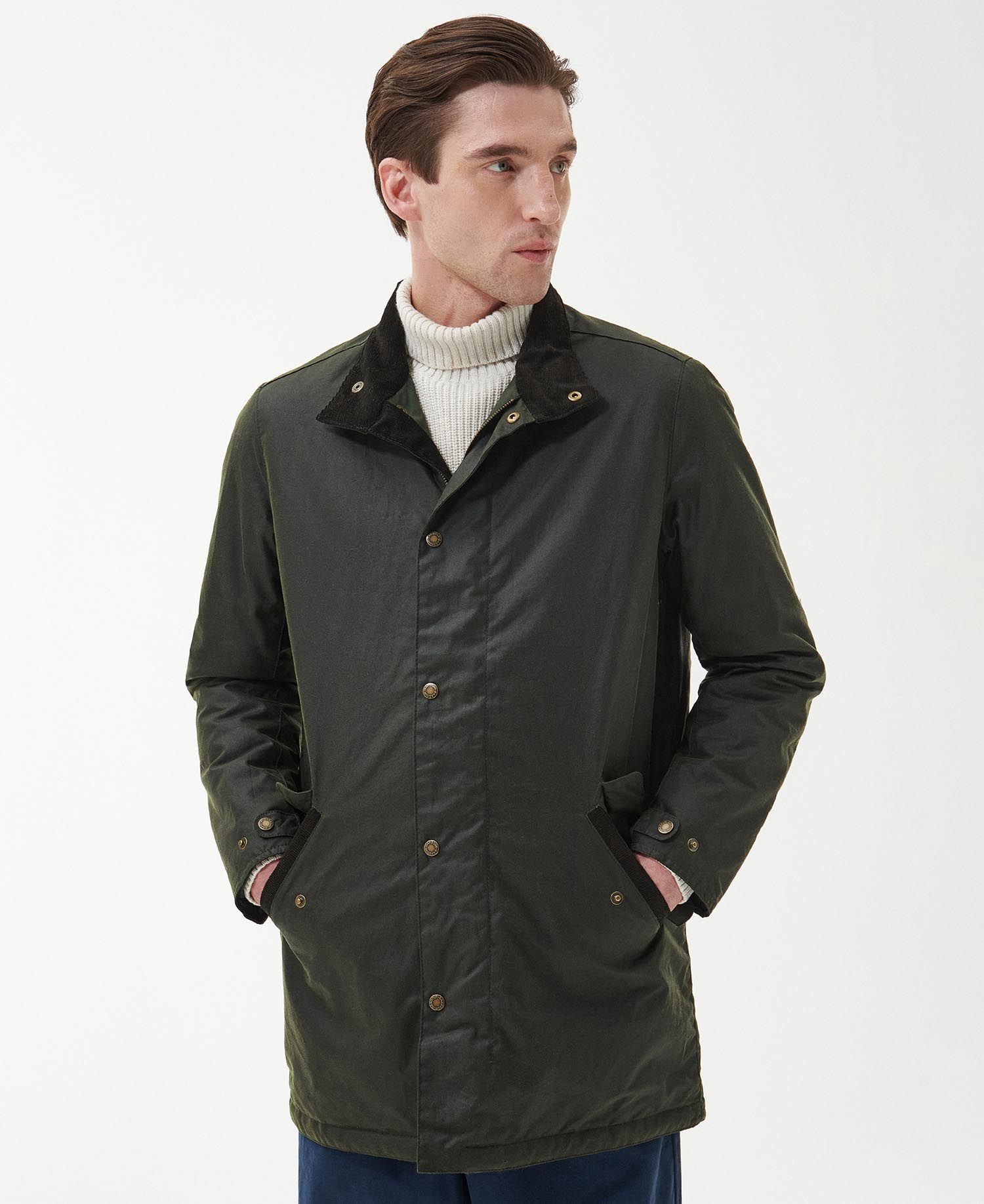 Barbour Chelsea Wax Mac - Outerwear - Barbours