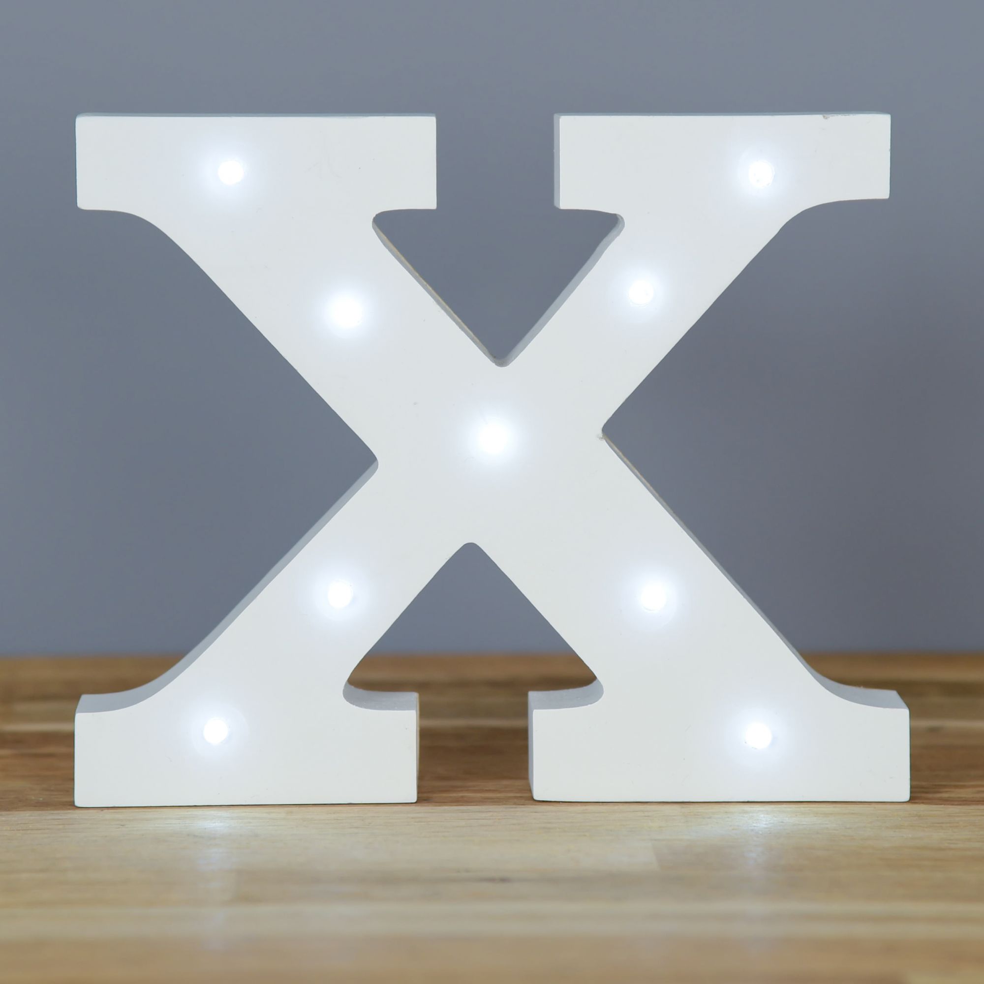 Light Up Letter X Home Decor Barbours