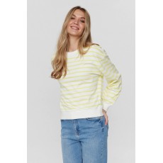 Numph Myra Stripe Sweatshirt