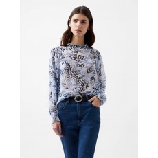 French Connection Dia Hallie Crinkle Blouse