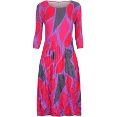 Alquema 3/4 Sleeve Smash Dress