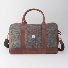 Hyarris Tweed Holdall Brown