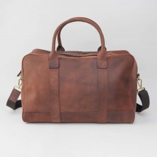 Hyarris Tweed Holdall Brown