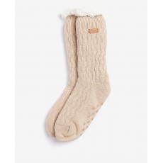 Barbour Cable Knit Lounge Socks