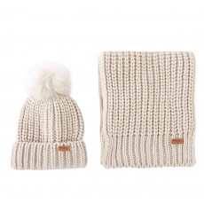 Barbour Saltburn Beanie/Scarf Gift Set