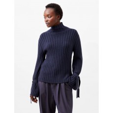 French Connection Babysoft Sleeve Tie Jumper