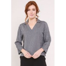 Nomads Ripple Check Easy collar top