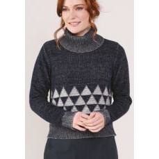 Nomads Triangle roll neck jumper