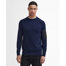 Barbour International  Blades Cotton Crew Neck Jumper