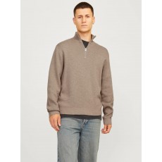 Jack & Jones Premium Milano Stitch Knit Half Zip Pullover