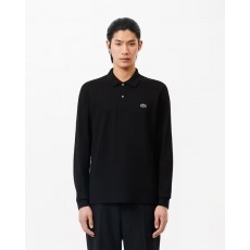 Lacoste Long Sleeved ribbed Collar Shirt