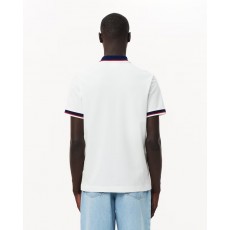 Lacoste Short Sleeved Rib Collar Shirt