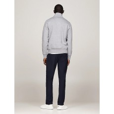 Tommy Hilfiger Pima Organic Cotton Cashmere Zip Mock Pullover