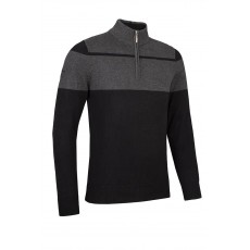 Glenmuir Garvie Cotton Cashmere 1/4 Zip Pullover