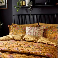 Morris & Co Seasons by May Saffron Bed Set