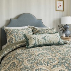 Sanderson National Trust Tilia Soft Teal Bed Set