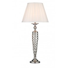 Table Lamp Satin Chrome