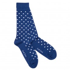 Swole Panda Blue Dot Socks