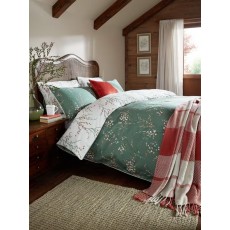 Laura Ashley Pussy Willow Duvet Set Fern Green