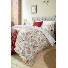 Laura Ashley Lewcombe Duvet Set Terracotta