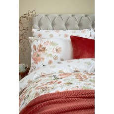 Laura Ashley Lewcombe Duvet Set Terracotta