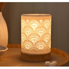 Hestia White Lace Aroma Lamp