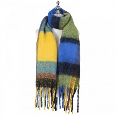 Parklane Blue/Yellow Scarf