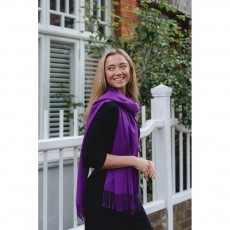 Parklane Celine Scarf Deep Purple