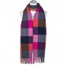 Parklane Scarf Fuchsia/Orange