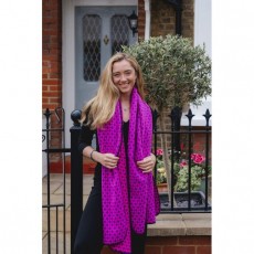 Parklane Scarf Purple/Fuchsia